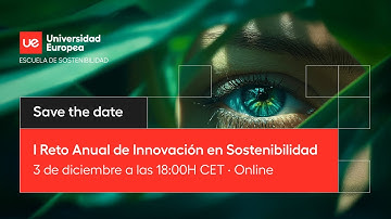 I Reto Anual de Innovación en Sostenibilidad