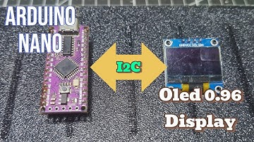 How To Make Oled Display Work With Arduino (I2C) || DIY Projects