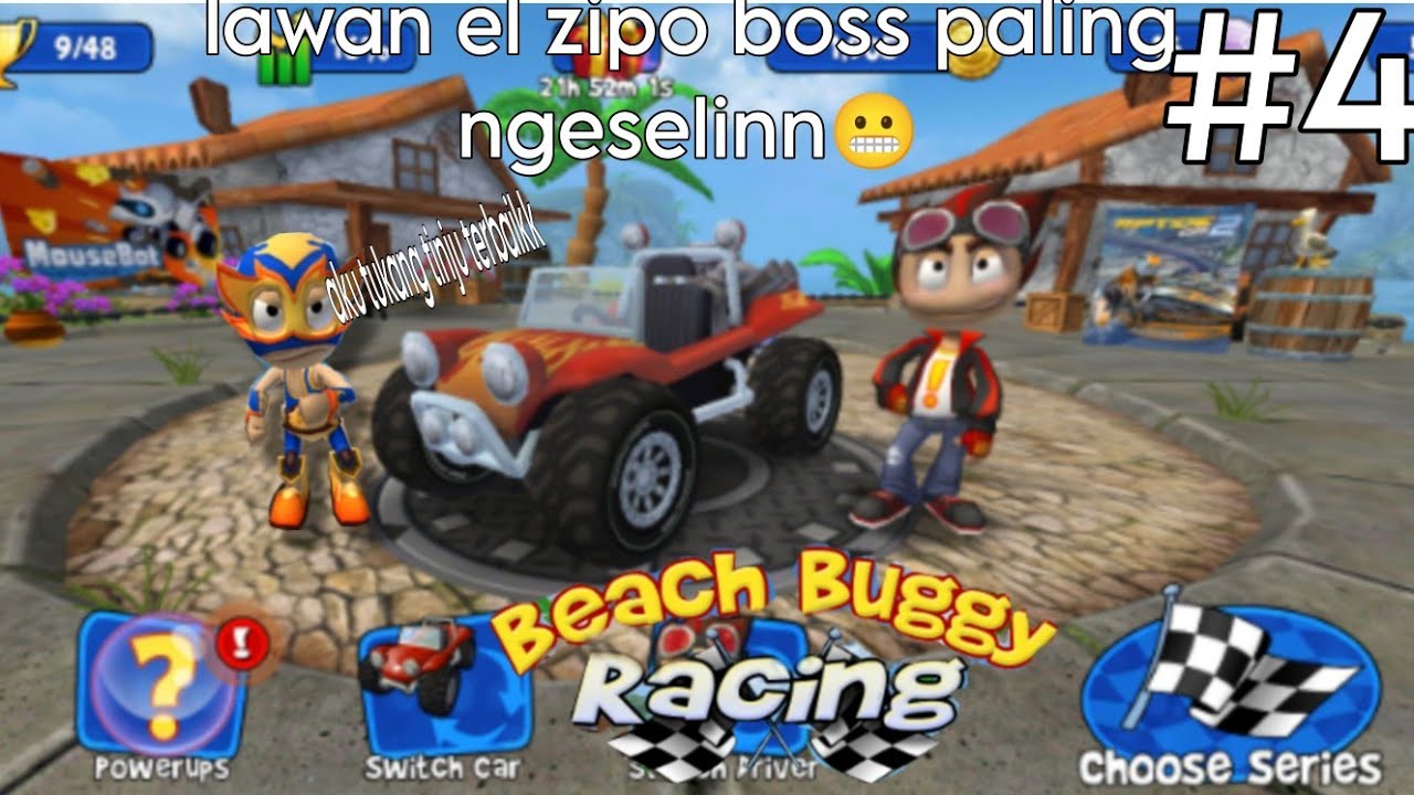 Lawan juara tinju si el zipoo #beachbuggyracing 
