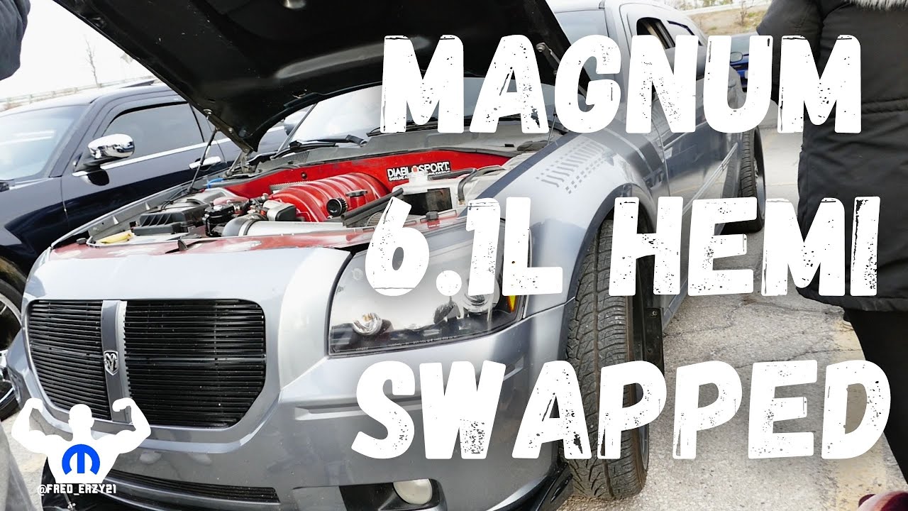 dodge magnum engine swap - YouTube