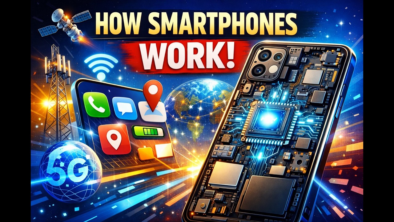 How does a Smartphone actually works ? Let's understand it in simplest ...