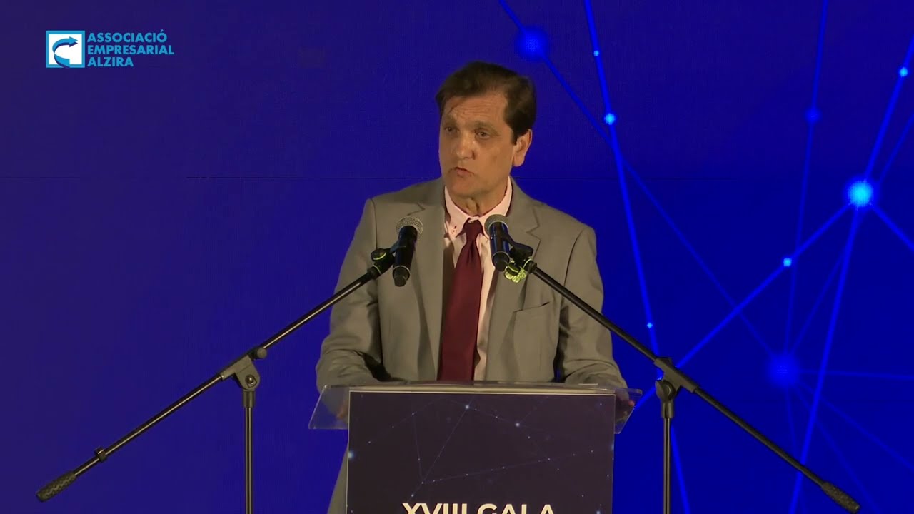 Discurso Alfons Domínguez, Alcalde Alzira, en la Entrega de Premios de la XVIII Semana de  Economía