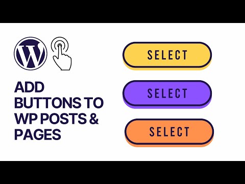 Add Buttons To WP Posts & Pages: How To Use WordPress Block & Widget  Editor Tutorial