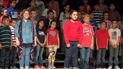 This is America  DeShazo 4th Grade Patriotic Progr...