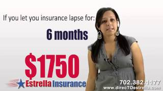 Car Insurance Las Vegas and July 1st 2011 DMV Law for insurance lapse