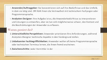Die Kommunikationslücke zwischen Anwendern und Analysten-Designern überbrücken