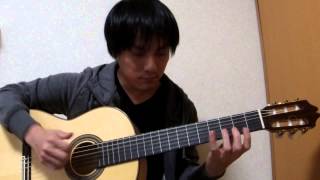 [Solo Guitar Tab] Spain(Chick Corea) cover TANAKA YOSHINORI 田中佳憲 chord tutorial tablature jazz chords