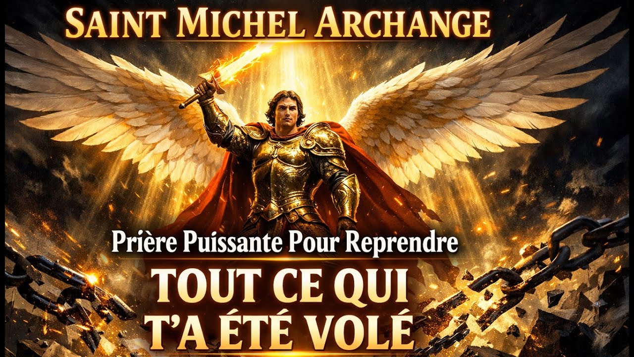 SAINT MICHEL ARCHANGE // Prière Puissante Pour Reprendre tout ce qui t'a été volé.