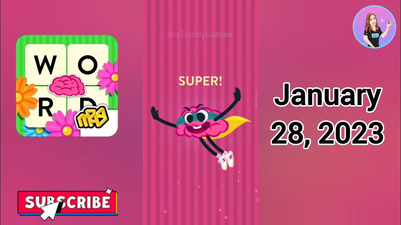 WordBrain Valentine’s Day Event January 28, 2024 All Parts Answers