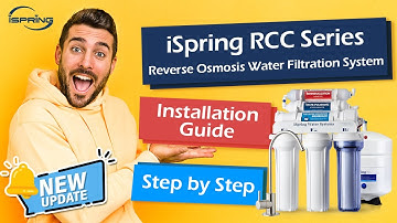 iSpring RCC Series RO System DIY Installation | Step by Step | Latest Edition