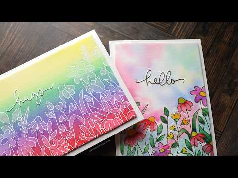 TWO Fun Ways to Watercolor with Karin Markers