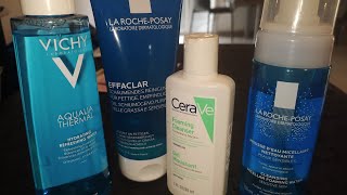 غسول الوجه Cerave و la Roche Posay رأيي الصريح بشرة دهنية بشرة جافة بشرة مختلطة