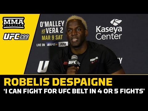 Robelis Despaigne Reacts To Spectacular Debut, Wants On UFC 300 Next | UFC 299