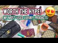 SPLURGE ON THESE: Sharing my Most-Used Luxury Products💗🥰