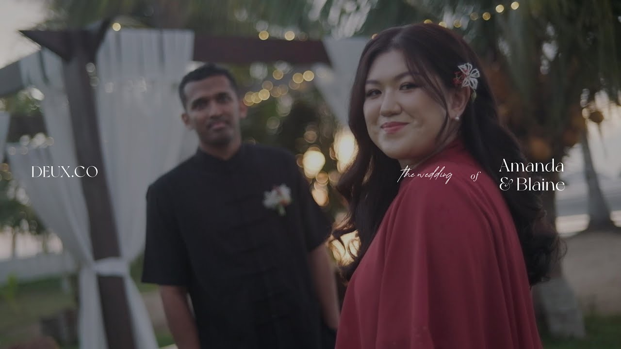 The Wedding of Amanda & Blaine | Langkah Syabas Resort | 4K