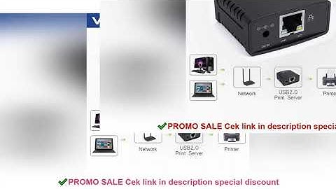 Wavlink USB 2.0 Network LRP Print Server USB Hub 100Mbps Share a LAN Networking Printers Power Adapt
