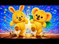 Stampflied für Kinder | Kinderlied zum Mittanzen | Fluffy &amp; KAKO | Bewegungslied | Wir stampfen