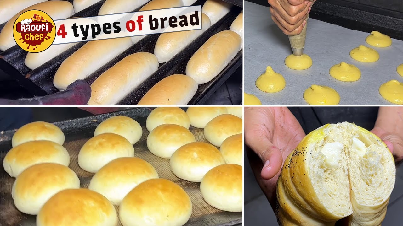 How Iran Baguettes Are Made ♧ Croissant ♧ Hamburger