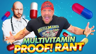 Proof That Multivitamins are NOT a Scam - RANT