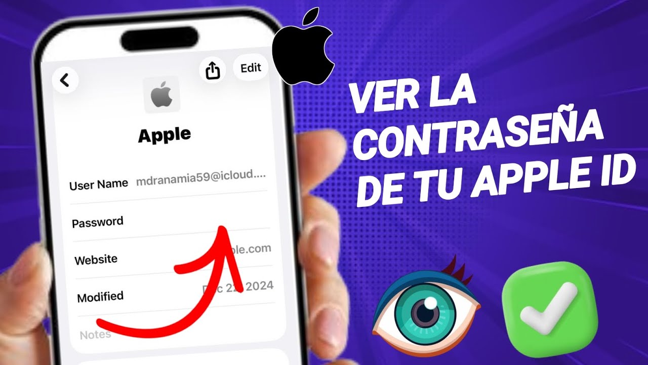 Cómo ver la contraseña de tu Apple ID | Ver la contraseña de tu Apple ...