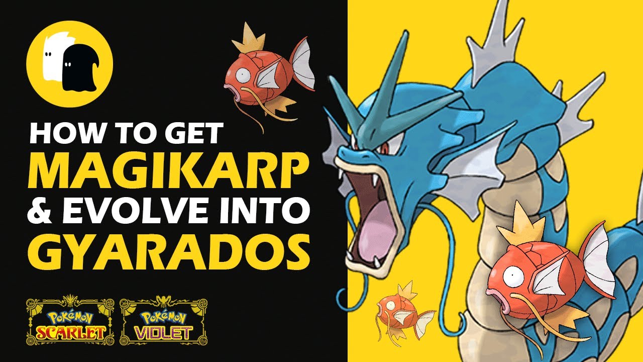 Shiny/non-shiny Magikarp/gyarados 6IV Pokémon Scarlet/violet 