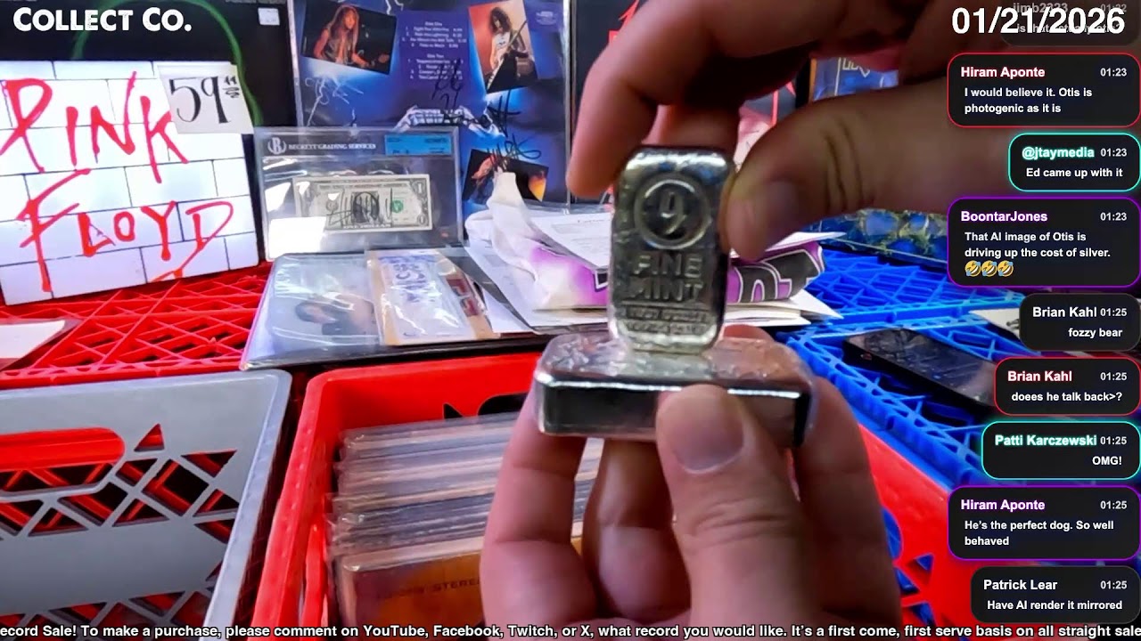 LIVE Vinyl Record Sale (Wednesday, 01/22/2026)