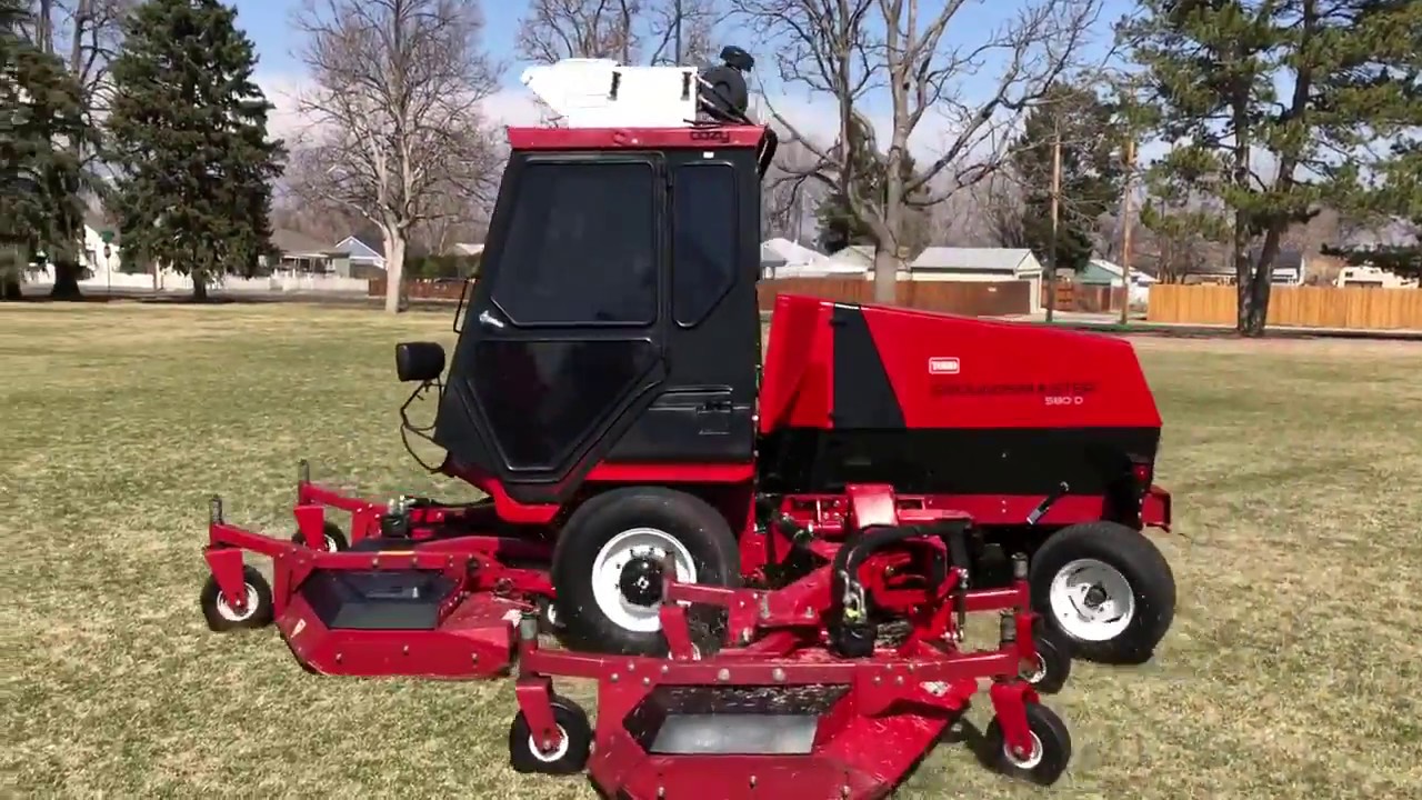 Toro 580D Mower going on eBay by ESI - YouTube