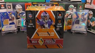 2023 Panini Phoenix football hobby box. FINALLY.  Is it  or  ?? Puka Hunt..