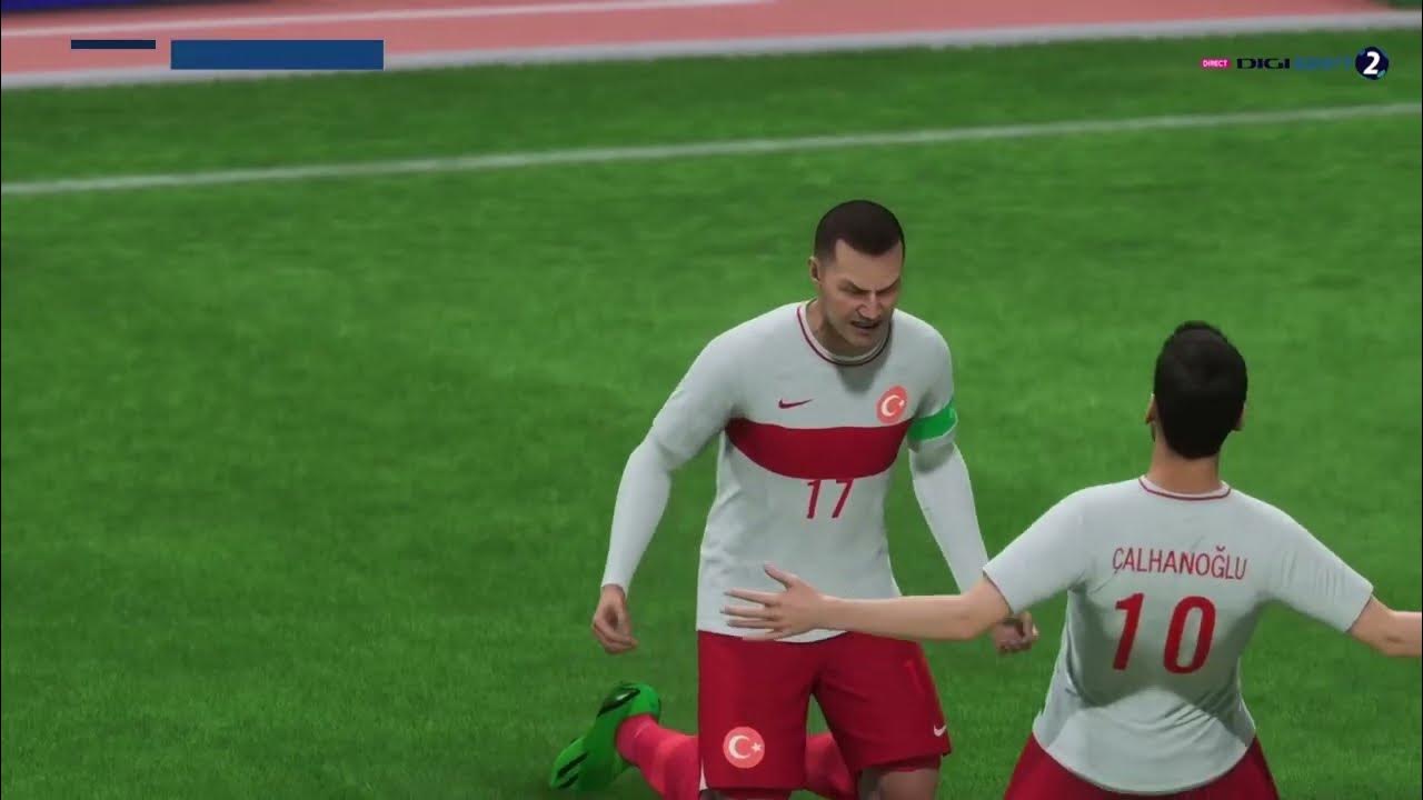 UEFA Euro 024 Qualification Group D Turkey vs Latvia Highlights Fifa 23 YouTube