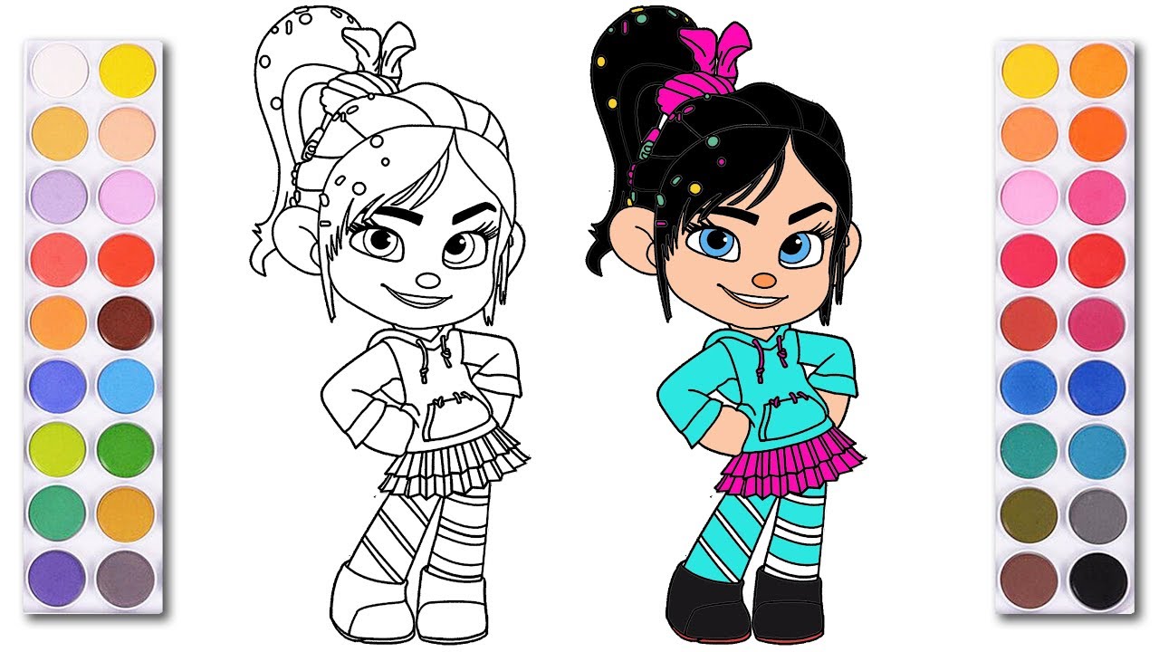 80 Collections Princess Vanellope Coloring Pages  Free