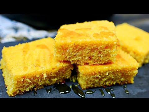 Super Moist Cornbread Recipe - How to make the best Corn bread Ever