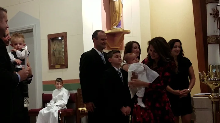 Emilia Marie Berres and Louis Vito III Baptism