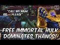 FREE 2 Star Immortal Hulk DOMINATES Thanos Act 3 Final Boss - Marvel Contest of Champions