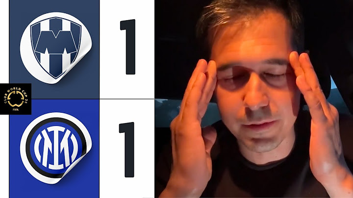 BASTA 😩 MONTERREY-INTER 1-1