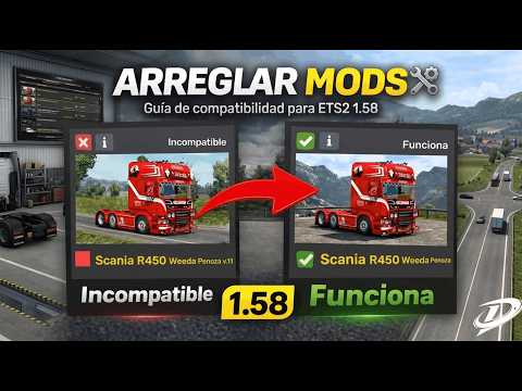 Incompatible Mods in ATS or ETS2 1.58? 🚛 Easy Solution to Use Mods from Previous Versions