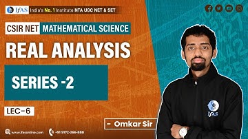 How To Crack CSIR NET & SET Concepts of Series in Real Analysis Maths