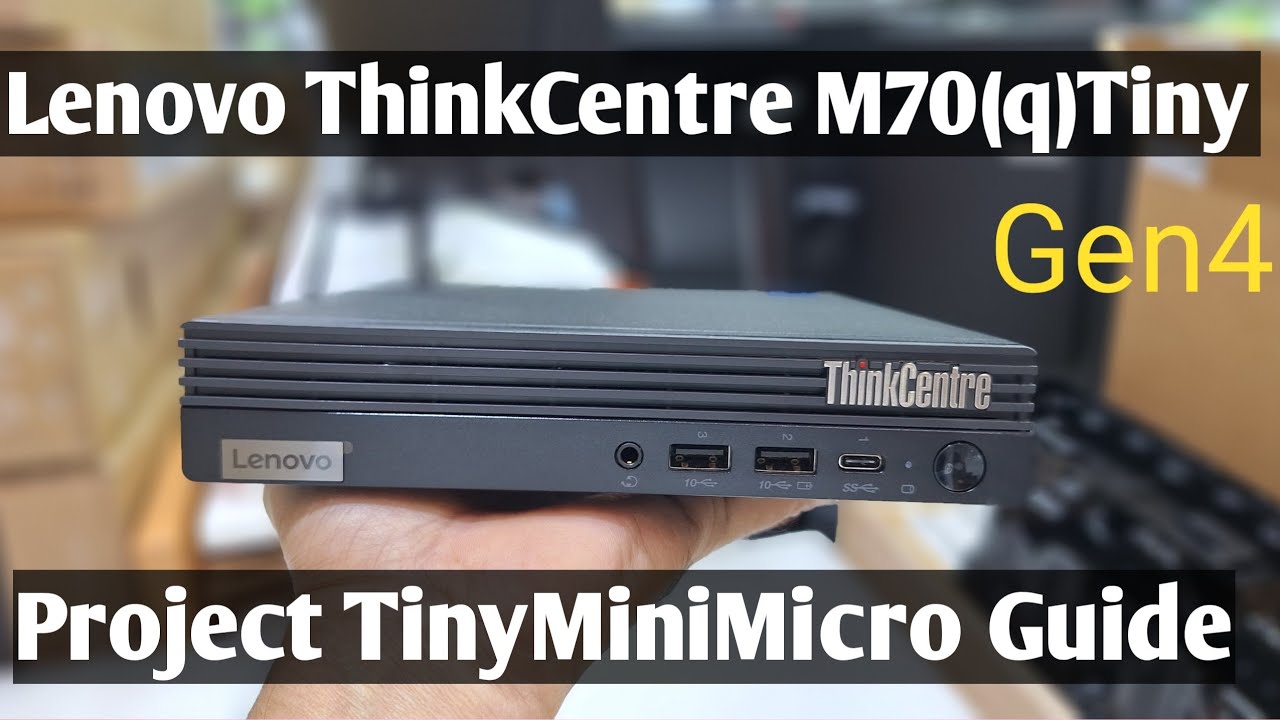 Lenovo ThinkCentre M70q Tiny Guide and Review - YouTube