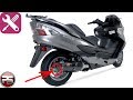 Как работает суппорт с ручником от Burgman 400