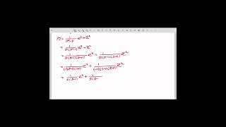 Particular integral PI of an exponential function WB Set  2025