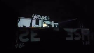 Ellen Allien stops the music and then plays Geeeman, NYD 2016 London