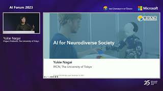 AI Forum 2023 | AI for Neurodiverse Society by Microsoft Research 217 views 4 months ago 27 minutes