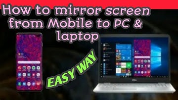How to Mirror Screen From Mobile to Laptop or System - Apowermirror Full Crack 2021