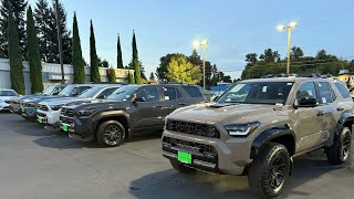 2025 Toyota 4Runner Not selling Nobody buying  overpriced Trucks  78,000 ￼Dollar 2025 4Runner TRD