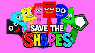 My Sprunki Oc Save The Shapescircle, Rectangle, Square, Triangle, Rhombus, Pentagon, Diamond,Oval