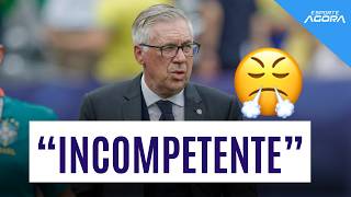 "ANCELOTTI INCOMPETENTE" BRASIL É ELIMINADO PARA NORUEGA NA COPA DO MUNDO