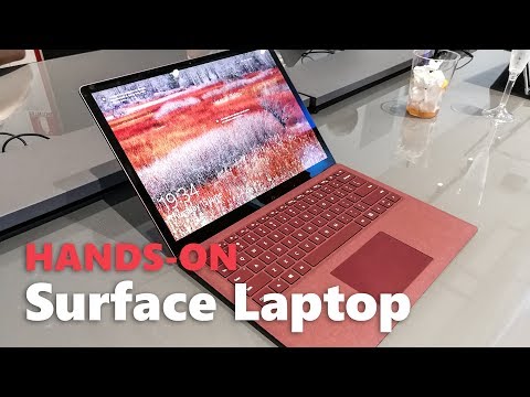 Hands-on di Surface Laptop
