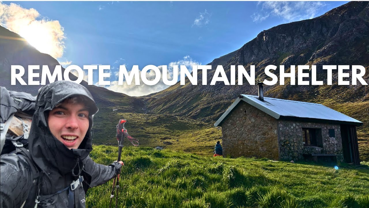 Hiking to a Remote Mountain Hut Deep in the Cairngorms