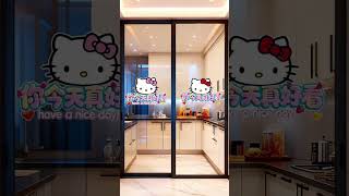 #Mirror sticker#Bathroom cabinet mirror stickers#Wall stickers#card Tong kt Mao wall stick