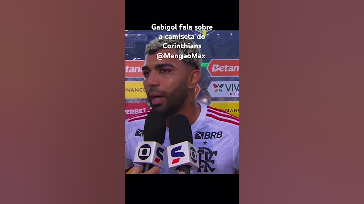 Gabigol fala sobre ter vestido a camisa do Corinthians #flamengo #vamosflamengo #mengao #mengão