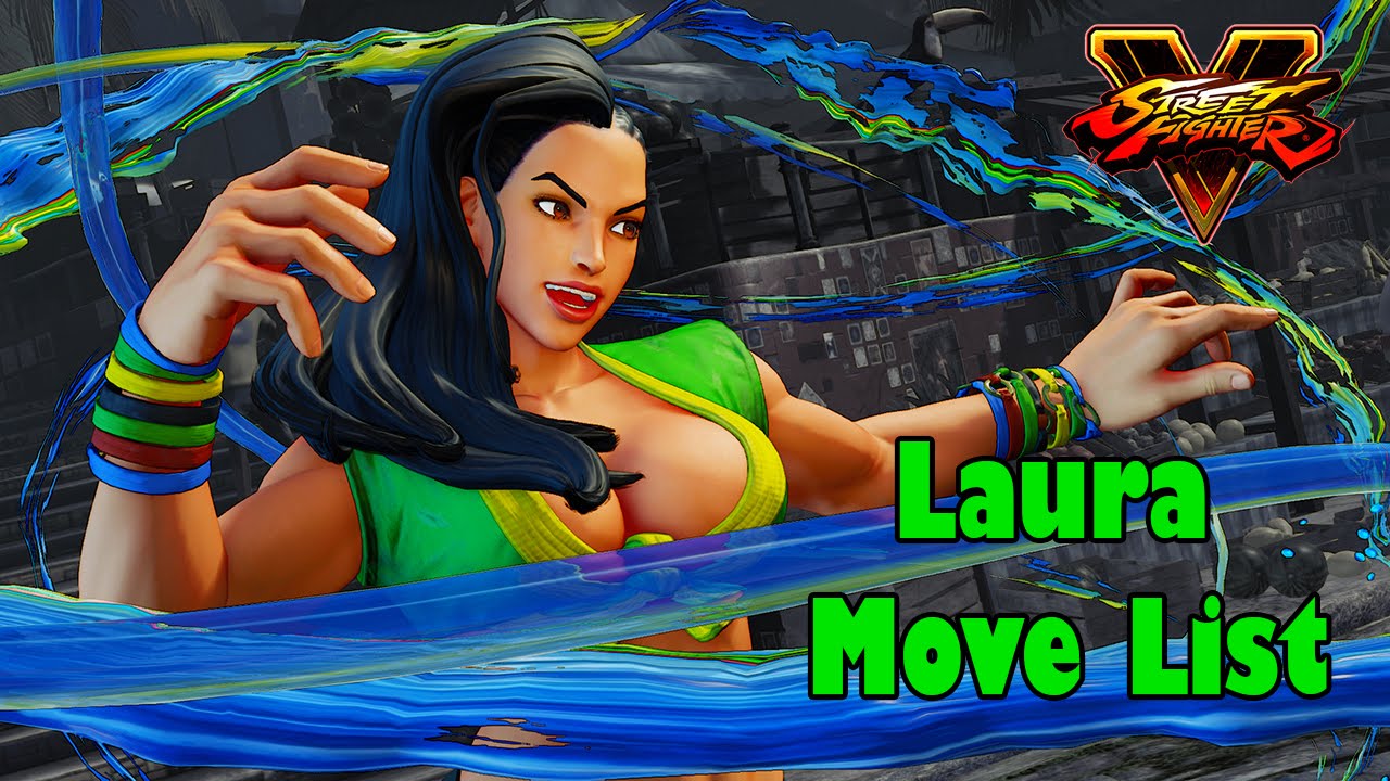 Street Fighter V: Revelação da brasileira Laura (1080p 60fps legendado  PT-BR) 